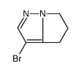 3-bromo-4H,5H,6H-pyrrolo[1,2-b]pyrazole Structure