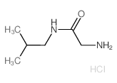 2-Amino-N-isobutylacetamide hydrochloride Structure