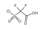 chlorosulfonyldifluoroacetic acid Structure