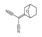 2-(7-oxabicyclo[2.2.1]heptan-3-ylidene)propanedinitrile结构式