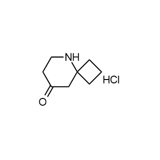 5-Azaspiro[3.5]nonan-8-one;hydrochloride Structure