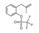 [2-(2-methylprop-2-enyl)phenyl] trifluoromethanesulfonate Structure