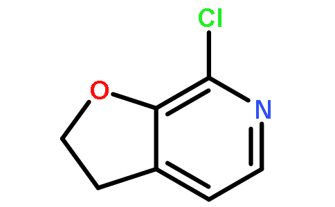 7-Chloro-2H,3H-furo[2,3-c]pyridine Structure