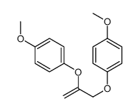 1-methoxy-4-[2-(4-methoxyphenoxy)prop-2-enoxy]benzene Structure