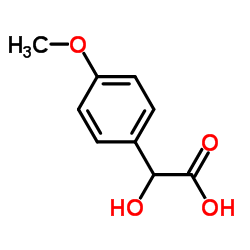 4-Methoxymandelic acid Structure