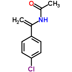 N-[1-(4-Chlorophenyl)vinyl]acetamide Structure