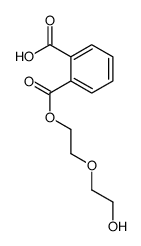 2-[2-(2-hydroxyethoxy)ethoxycarbonyl]benzoic acid Structure