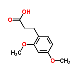 3-(2,4-二甲氧基苯基)丙酸图片