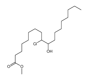 methyl 9-chloro-10-hydroxyoctadecanoate Structure