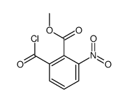 methyl 2-carbonochloridoyl-6-nitrobenzoate Structure