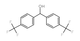 4,4'-BIS(TRIFLUOROMETHYL)BENZHYDROL structure