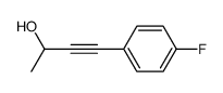 3-Butyn-2-ol,4-(4-fluorophenyl)-(9CI) structure