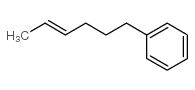 TRANS-6-PHENYL-2-HEXENE structure