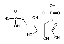 2-carboxyarabinitol 1,5-biphosphate结构式
