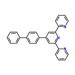 4'-(Biphenyl-4-yl)-2,2';6',2''-terpyridine Structure