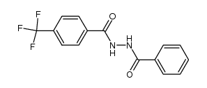 2-(4-trifluoromethylbenzoyl)benzhydrazide结构式
