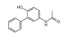 N-<6-hydroxy<1,1'-biphenyl>-3-yl>acetamide结构式