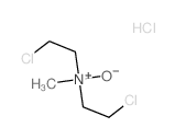 Ethanamine,2-chloro-N-(2-chloroethyl)-N-methyl-, N-oxide, hydrochloride (1:1) picture