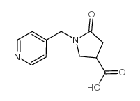 5-oxo-1-(pyridin-4-ylmethyl)pyrrolidine-3-carboxylic acid picture