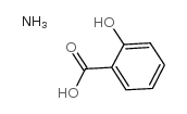 2-羟基苯甲酸单铵盐结构式