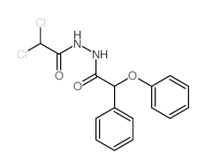 Benzeneacetic acid, a-phenoxy-,2-(2,2-dichloroacetyl)hydrazide picture