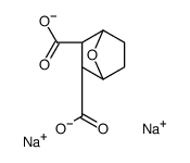 disodium,(1S,2R,3S,4R)-7-oxabicyclo[2.2.1]heptane-2,3-dicarboxylate结构式