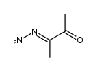 butane-2,3-dione monohydrazone结构式