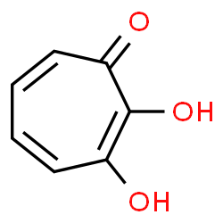 7-hydroxytropolone structure