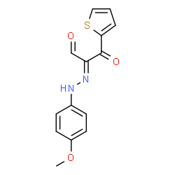 2-[2-(4-METHOXYPHENYL)HYDRAZONO]-3-OXO-3-(2-THIENYL)PROPANAL picture