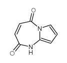 1H-Pyrrolo[1,2-a][1,3]diazepine-2,5-dione(9CI) Structure