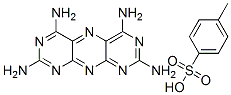 Pyrimido[5,4-g]pteridine-2,4,6,8-tetramine, 4-methylbenzenesulfonate, base-hydrolysed structure