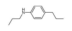 4,N-dipropyl-aniline Structure