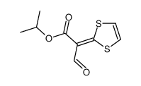 propan-2-yl 2-(1,3-dithiol-2-ylidene)-3-oxopropanoate结构式