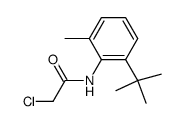 2-Chloro-N-(2-tert-butyl-6-methylphenyl)acetamide Structure