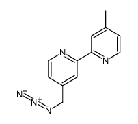 2-[4-(azidomethyl)pyridin-2-yl]-4-methylpyridine Structure