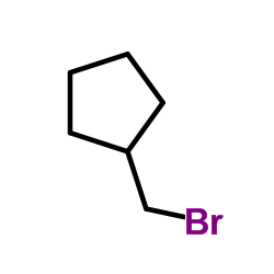 (Bromomethyl)cyclopentane structure