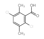 2,5-dichloro-3,6-dimethyl-benzoic acid picture