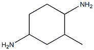 2-methylcyclohexane-1,4-diamine结构式