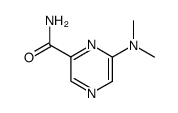 6-dimethylamino-pyrazine-2-carboxylic acid amide结构式