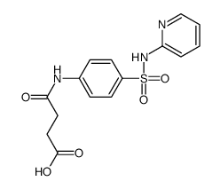 4-oxo-4-[[4-[(2-pyridylamino)sulphonyl]phenyl]amino]butyric acid structure