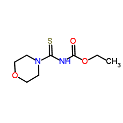 ethyl N-(morpholinocarbothioyl)carbamate结构式