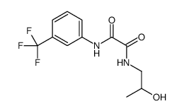 N1-(2-hydroxypropyl)-N2-(3-(trifluoromethyl)phenyl)oxalamide结构式
