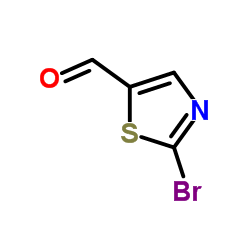 2-Bromo-1,3-thiazole-5-carbaldehyde Structure