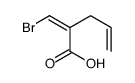 2-(bromomethylidene)pent-4-enoic acid Structure