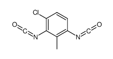 1-chloro-2,4-diisocyanato-3-methylbenzene Structure