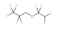 2,2,3,3,3-pentafluoropropyl-1,1,2,2-tetrafluoroethyl ether Structure