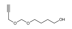 4-(prop-2-ynoxymethoxy)butan-1-ol结构式