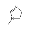 1-methyl-4,5-dihydroimidazole结构式