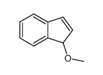 1-methoxyindene Structure
