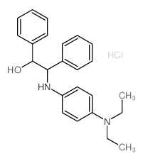 2-[(4-diethylaminophenyl)amino]-1,2-diphenyl-ethanol Structure
